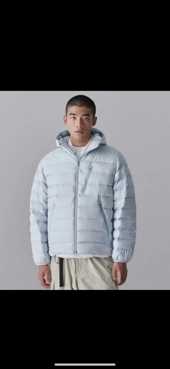 (판매) 무신사 스탠다드 시티레저 경량패딩 클라우디블루m 상품이미지1