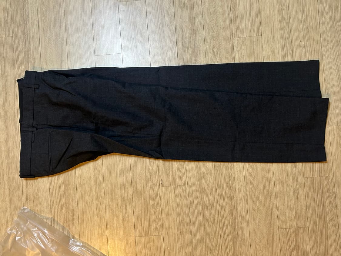 포터리 울 테이퍼드 팬츠 차콜그레이 3 상품이미지5