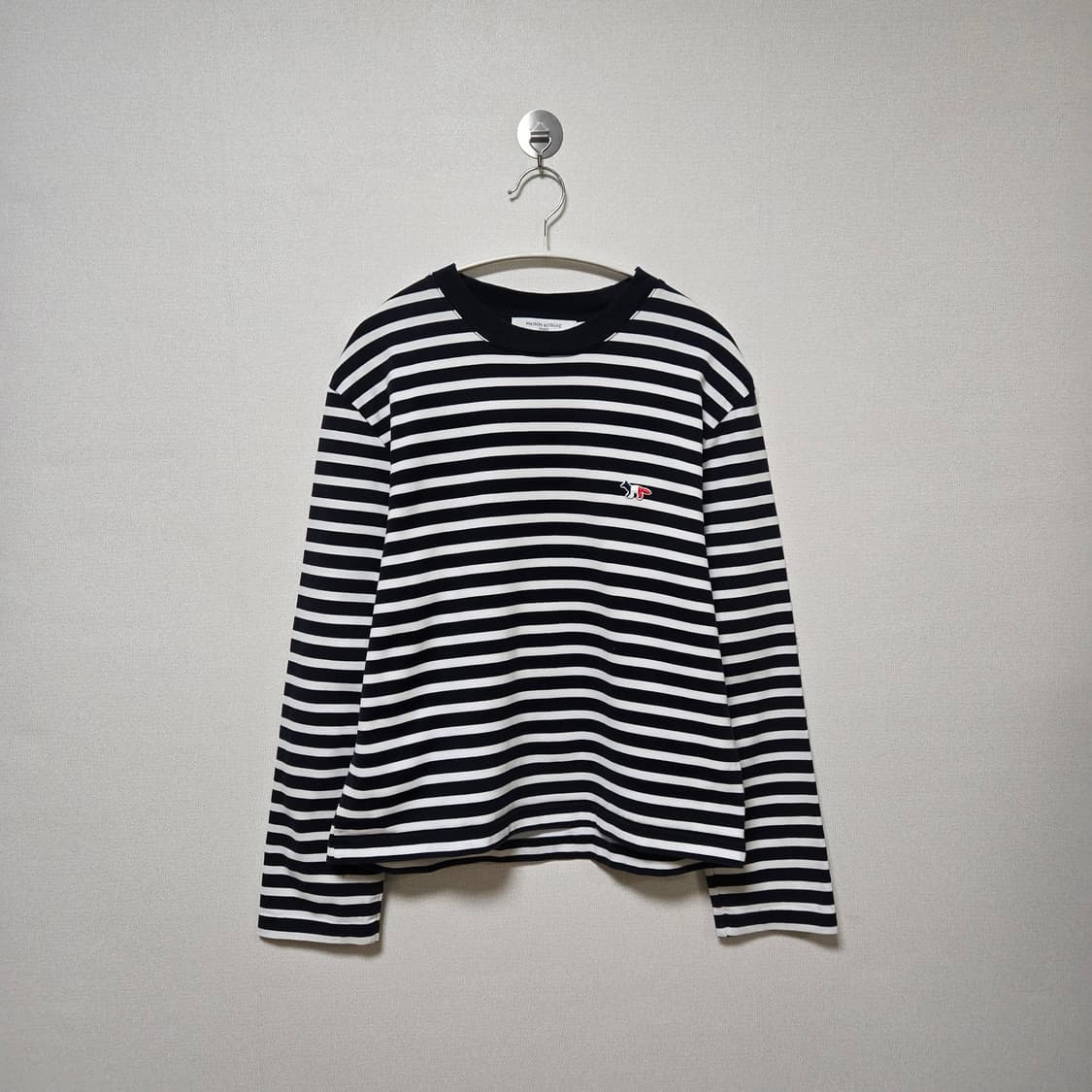 메종키츠네 스트라이프 티셔츠 / 여성 티셔츠 / 여성 긴팔티셔츠  상품이미지3