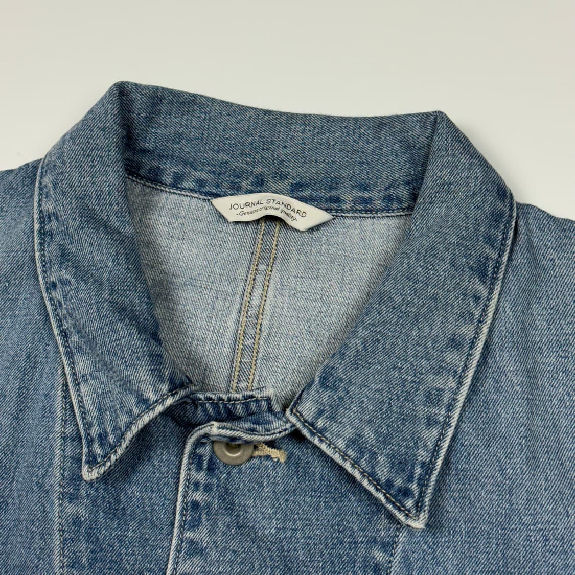 (105) 저널스탠다드 페인티드 데님 커버올 자켓 상품이미지6