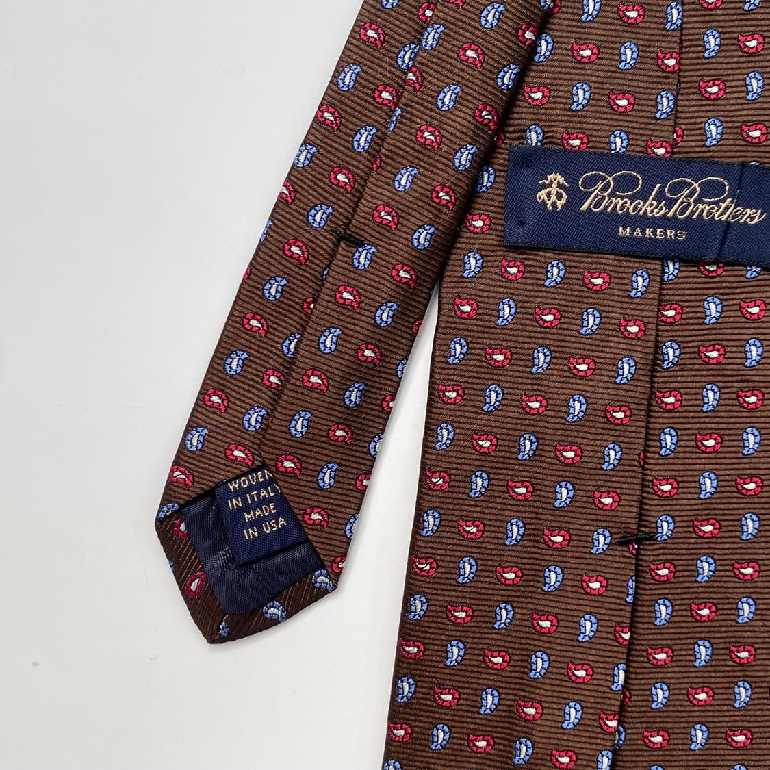브룩스브라더스 페이즐리 명품 정품 넥타이 상품이미지5