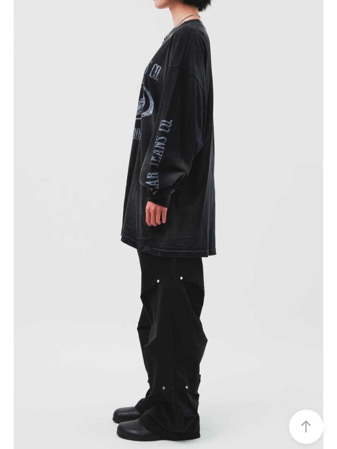 하이파이펑크 vert rivet pants black  상품이미지5