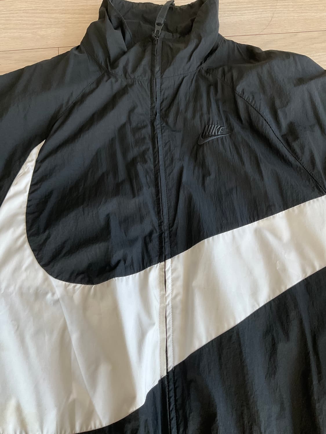 나이키 빅스우쉬 트레이닝 셋업 검/흰 S 상품이미지2