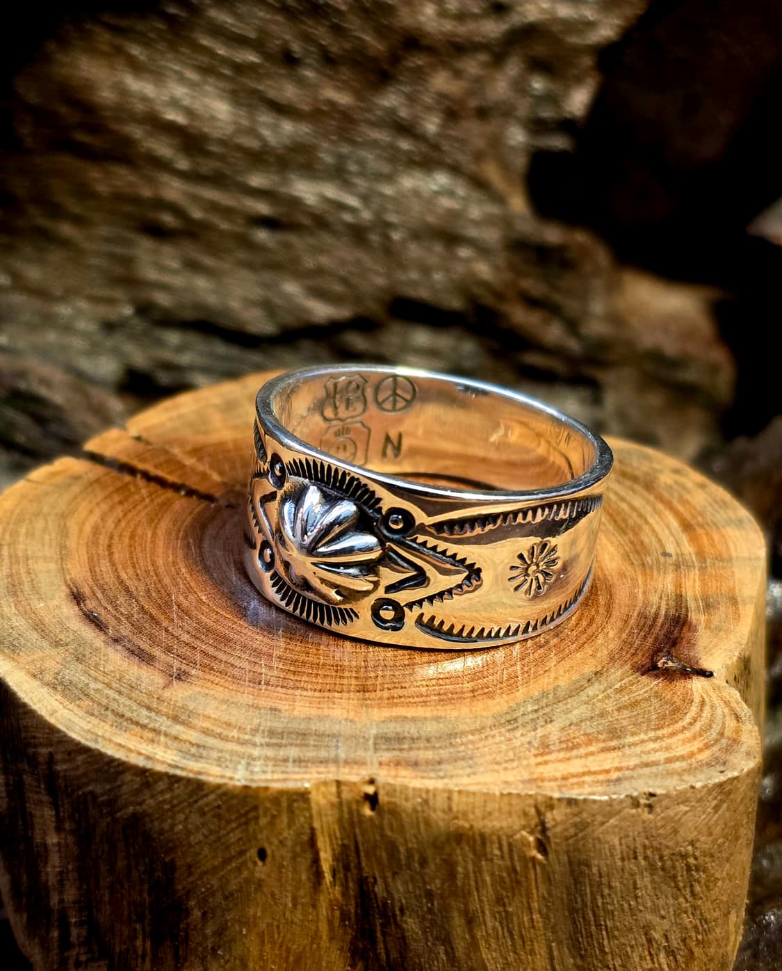 3cross silver925 navajo totem indi ring 상품이미지2