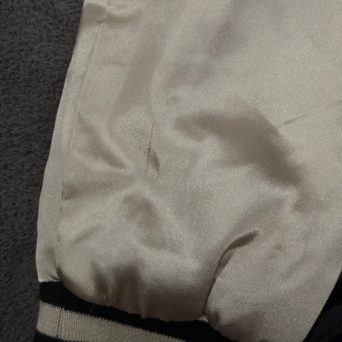 [ XL ] Jpn 일본 빈티지 y2k 오리엔탈 용 자수 스카잔 자켓 상품이미지7