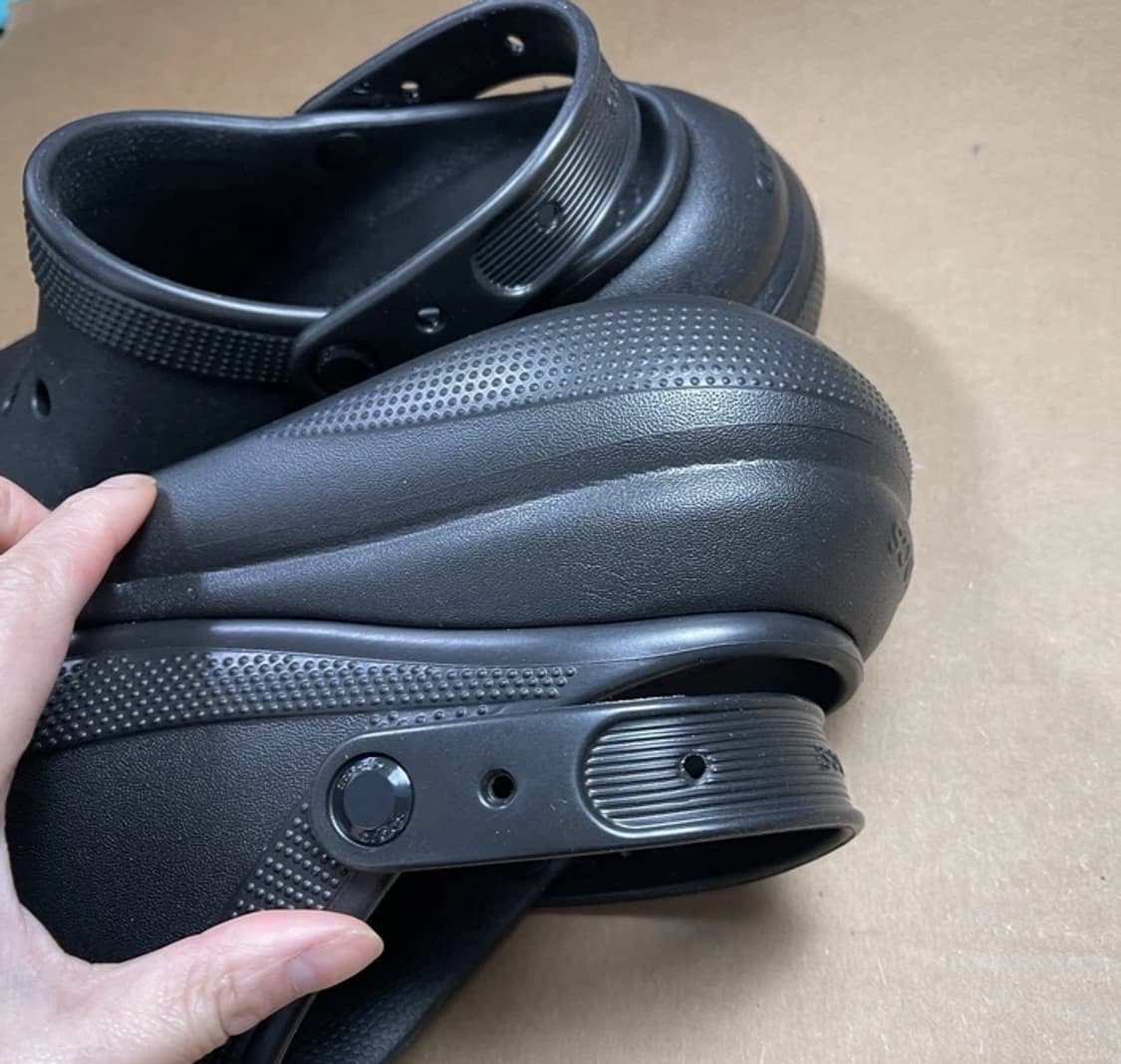 매장정품)) 클래식 크러쉬 클로그 블랙 207521-001 / 남녀공용 상품이미지5