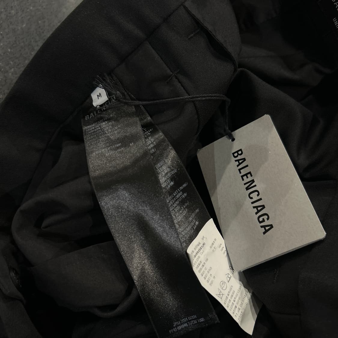 발렌시아가 인사이드아웃 테일러드 팬츠 상품이미지6