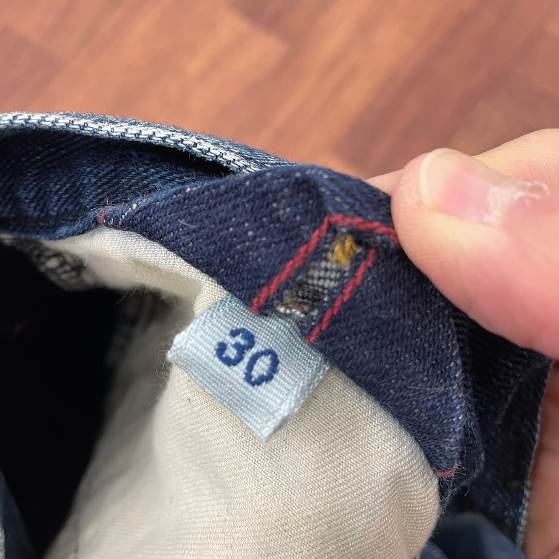 45RPM 워싱 데님 팬츠 상품이미지6