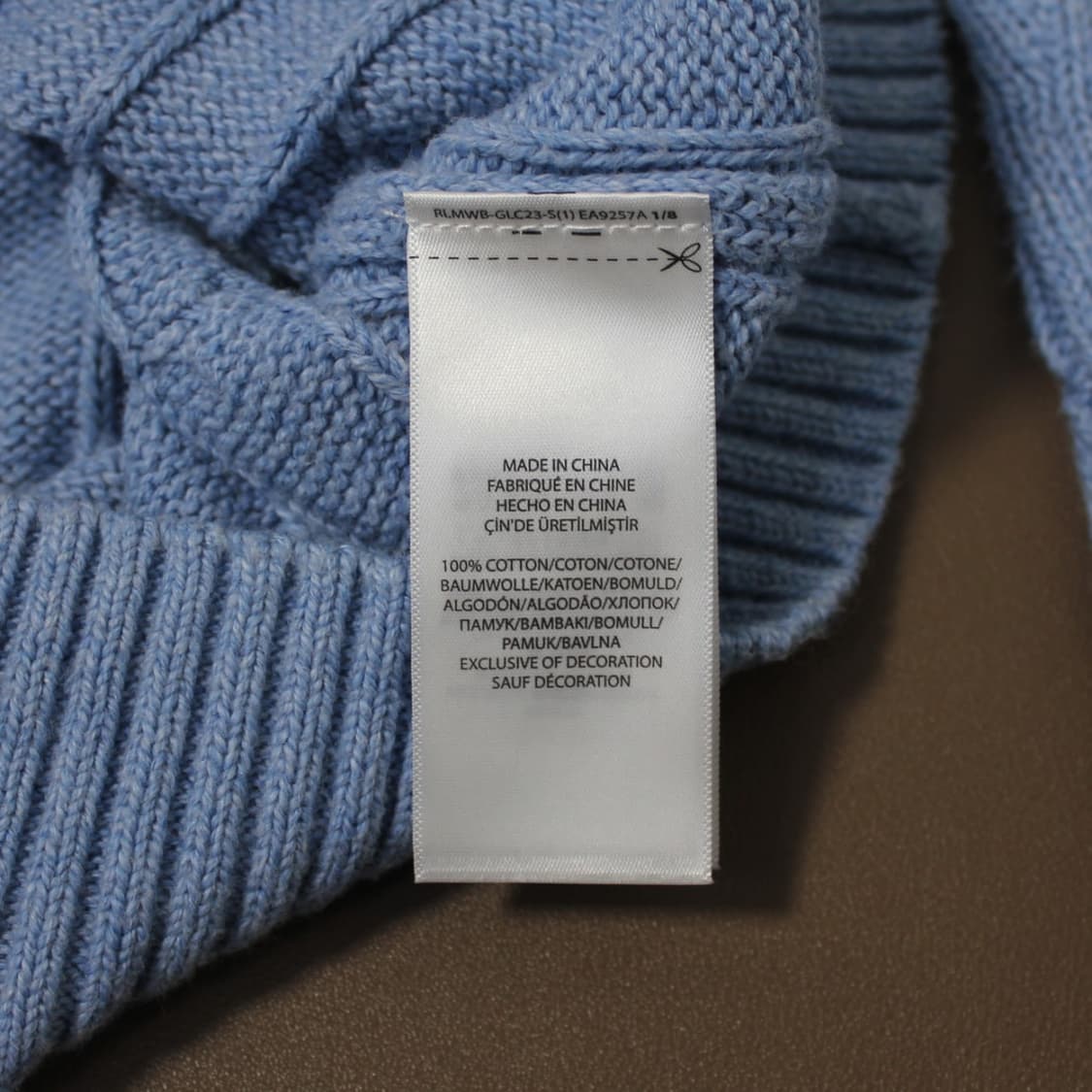 Polo 폴로 랄프로렌 케이블 라운드 니트 상품이미지4