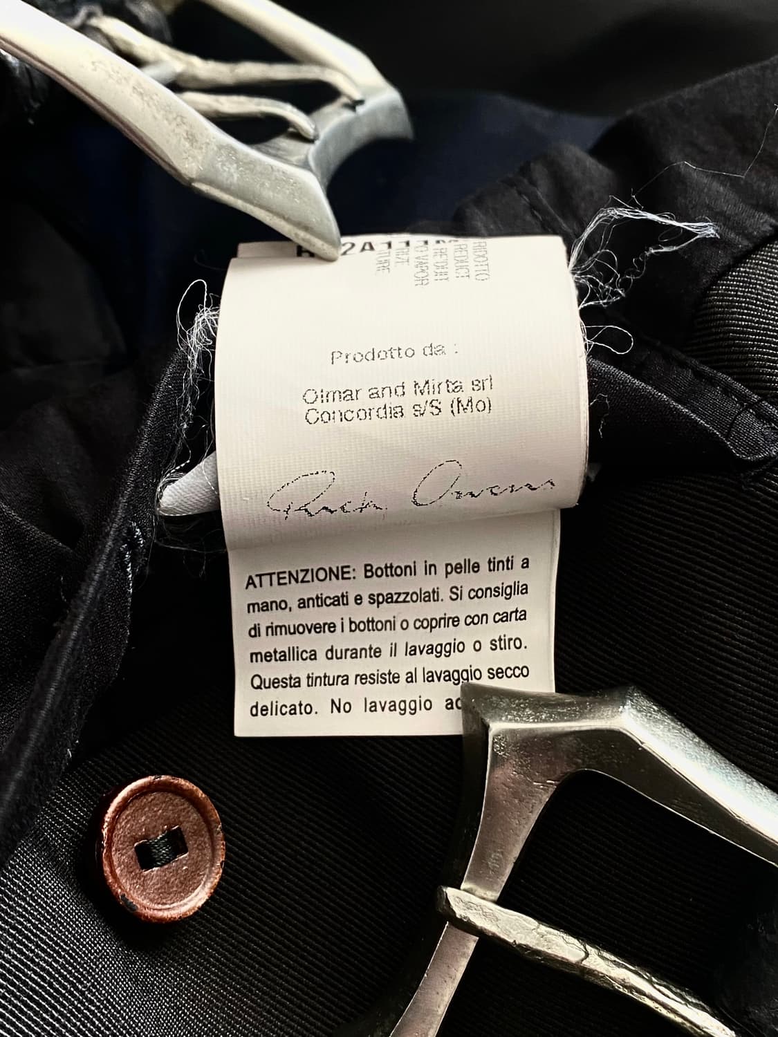 Rick Owens - SS12 “Naska” blazer 상품이미지9