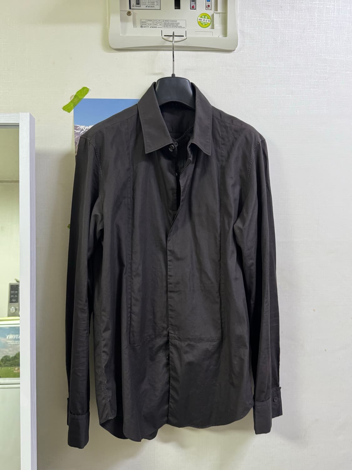 블랙 셔츠 상품이미지3