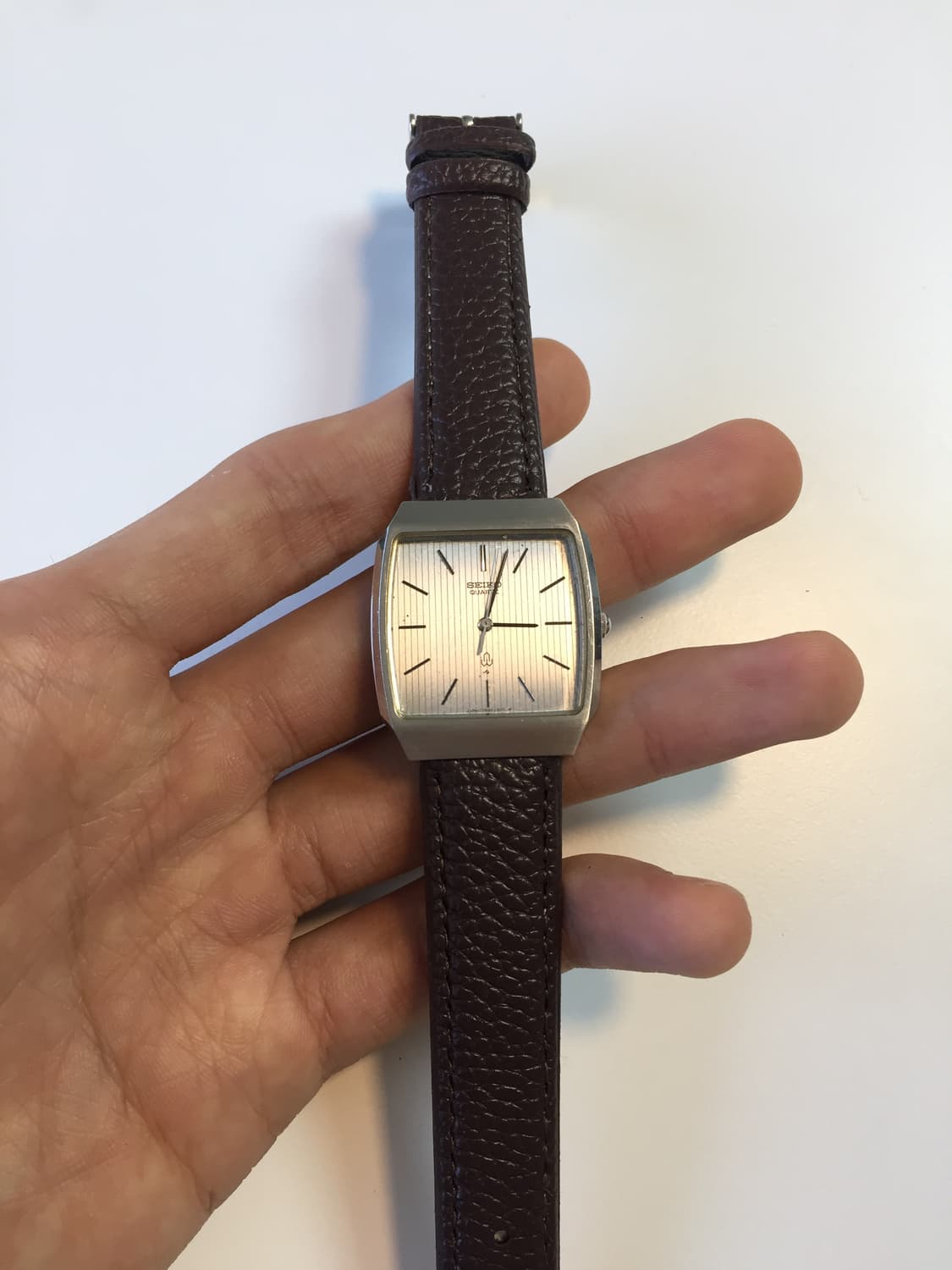 70s seiko chariot pin stripe quartz 상품이미지3