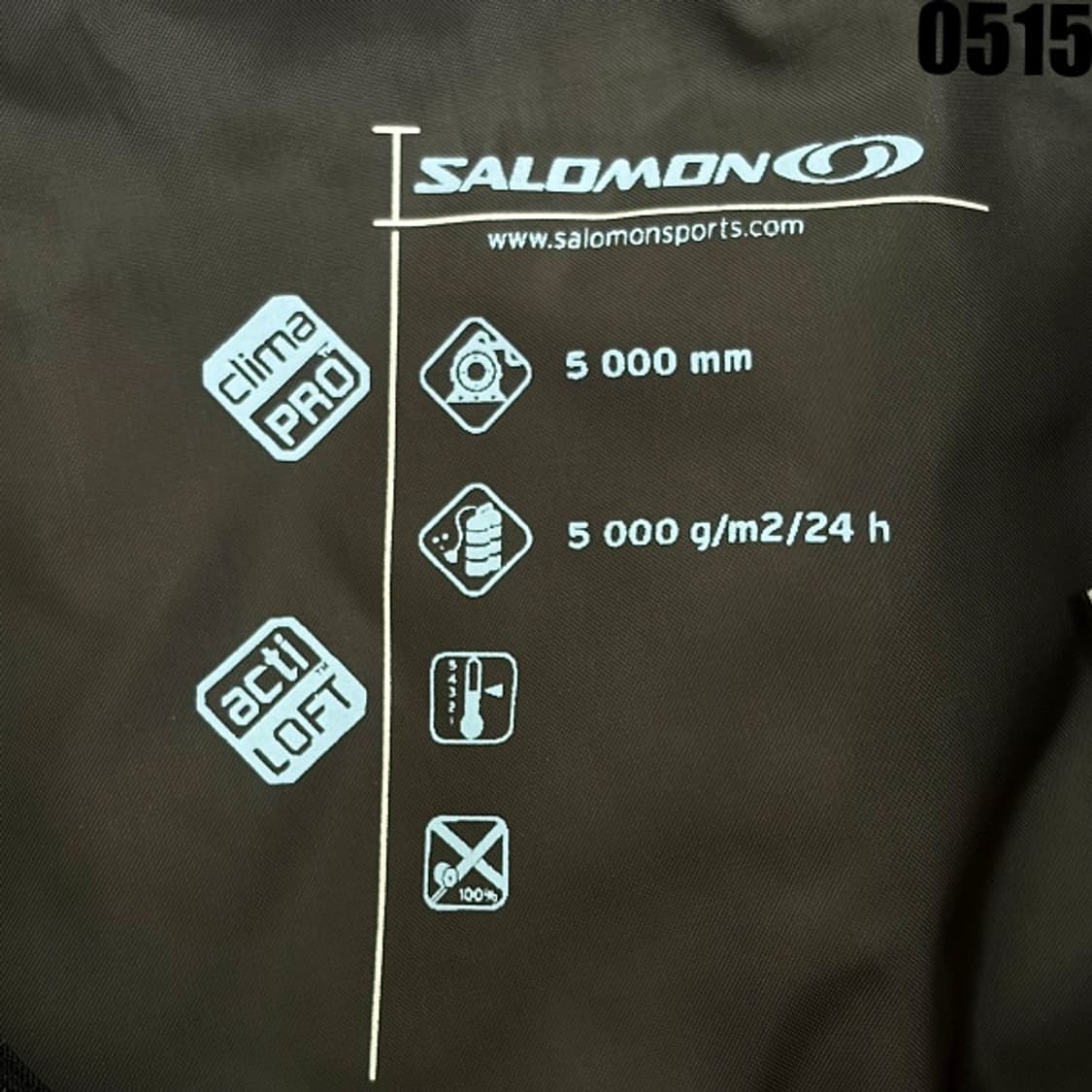 살로몬 여성용 스키 팬츠 31 0515 상품이미지6