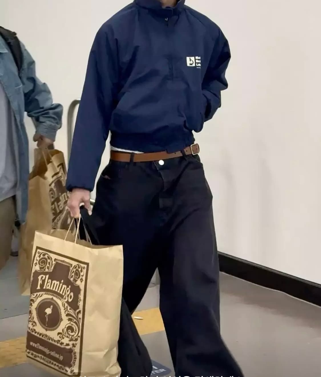 빈티지 네이비 바람막이 ((새상품급 컨디션)) 상품이미지1
