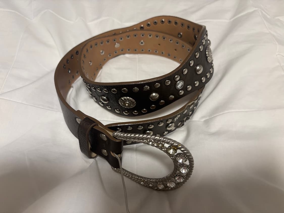 웨스턴 스터드 벨트 상품이미지1