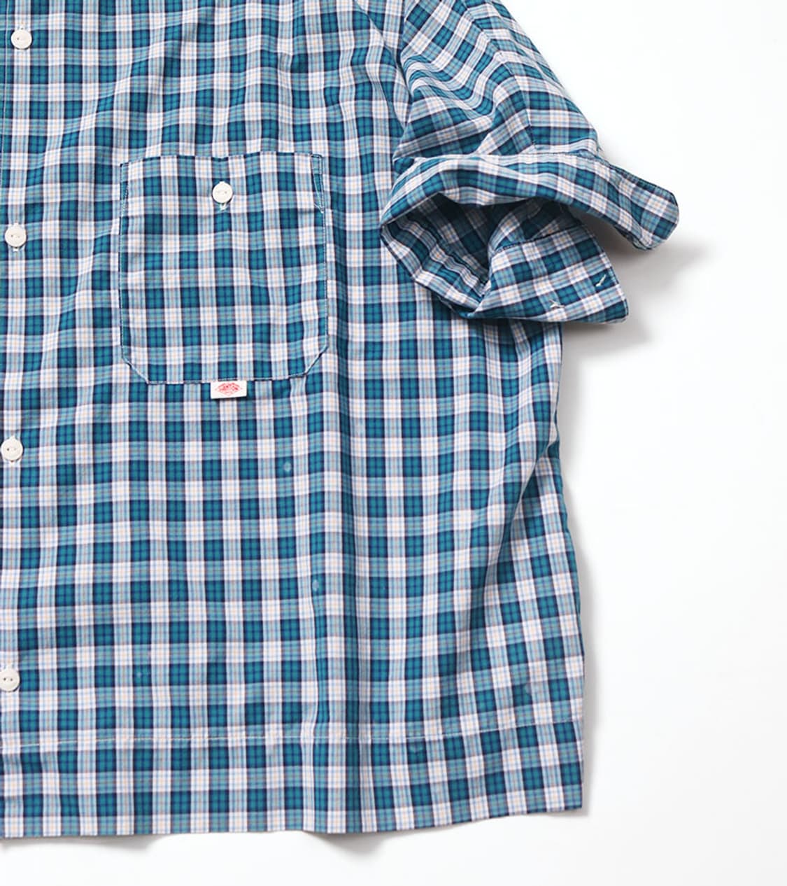 DANTON - CROP CHECK SHIRT 상품이미지5
