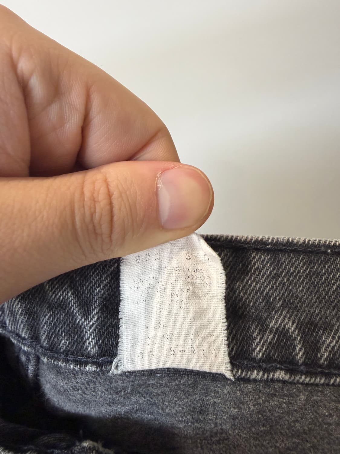 (30) 90s levis505 오렌지탭 흑청 데님팬츠 상품이미지6