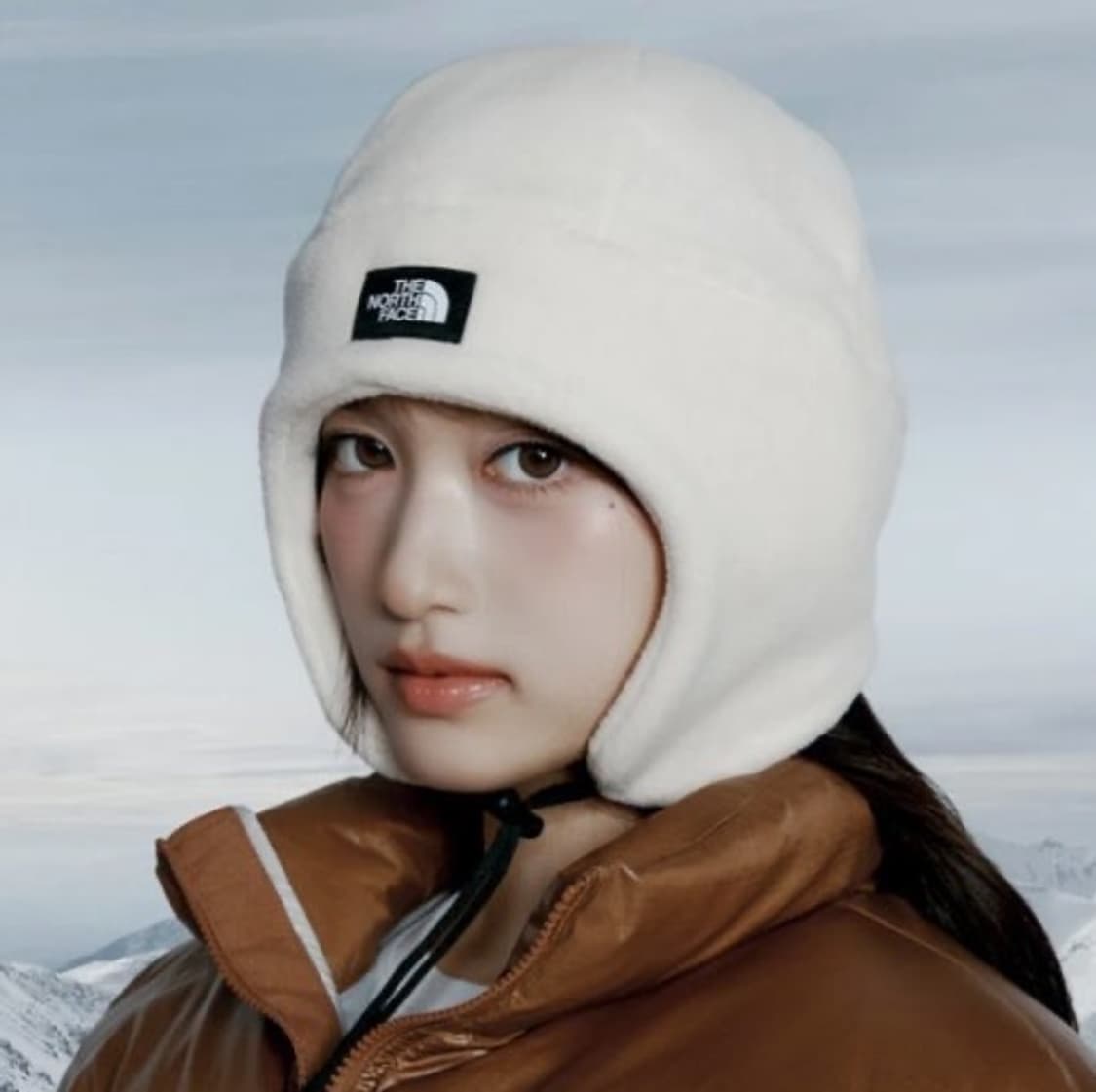 노스페이스 플리스 이어머프 비니 아이보리 상품이미지1