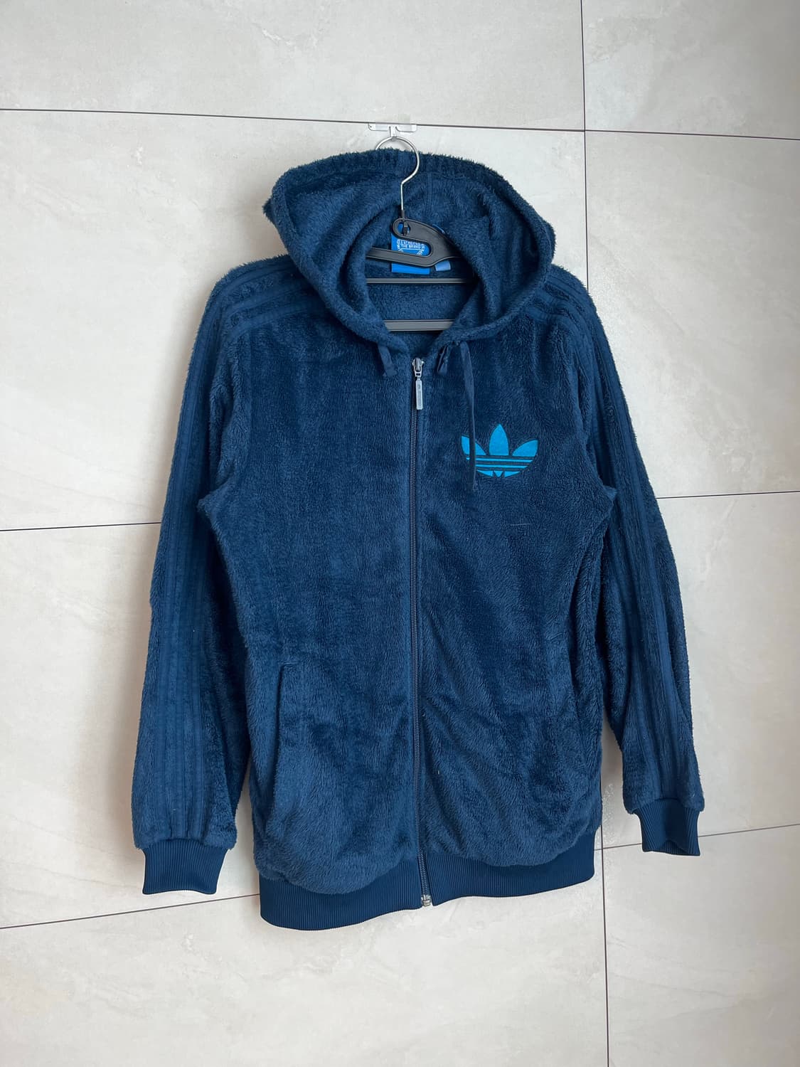 아디다스 파이어버드 쉐르파 퍼 후드집업 (90)  상품이미지2