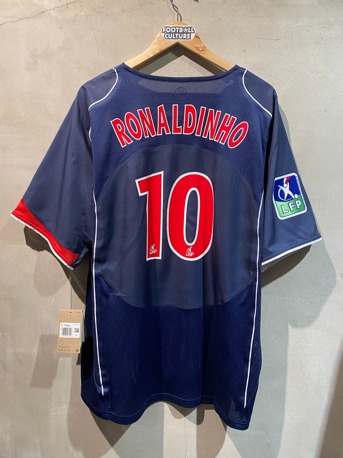 04-05 PSG 호나우지뉴 레트로 복각 홈 유니폼 (NEW) 상품이미지6