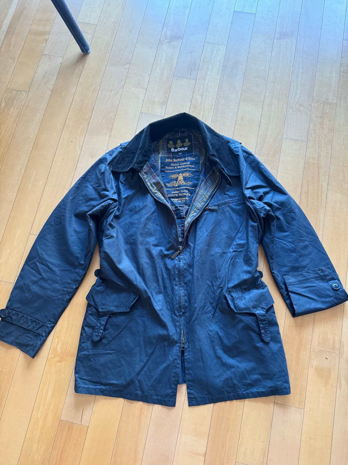 바버  토키토 Barbour To Ki To 왁스 드라이빙 써머 자켓 상품이미지1