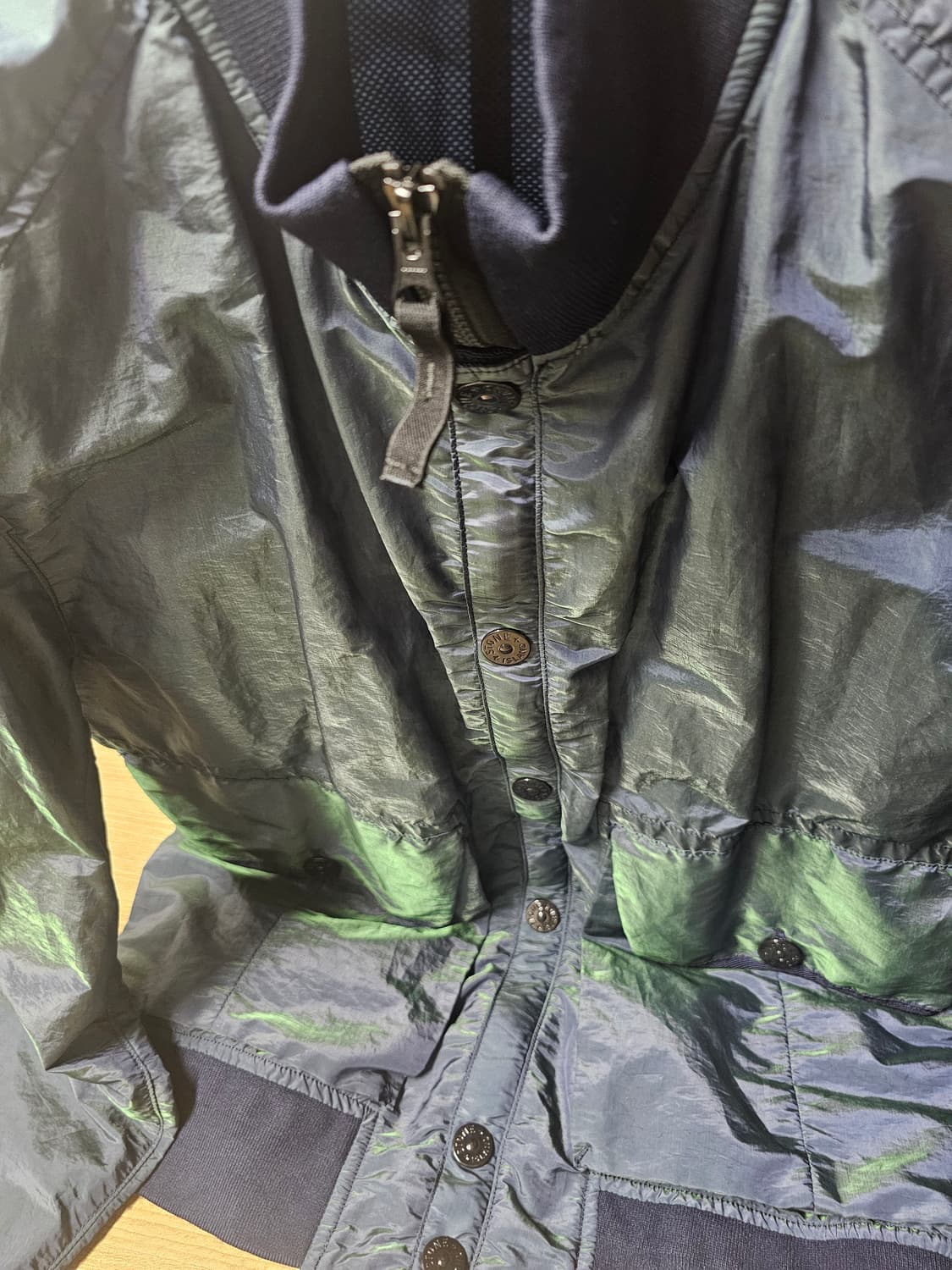 스톤아일랜드 NYLON METAL WATRO COLOUR WEFT 자켓 상품이미지10