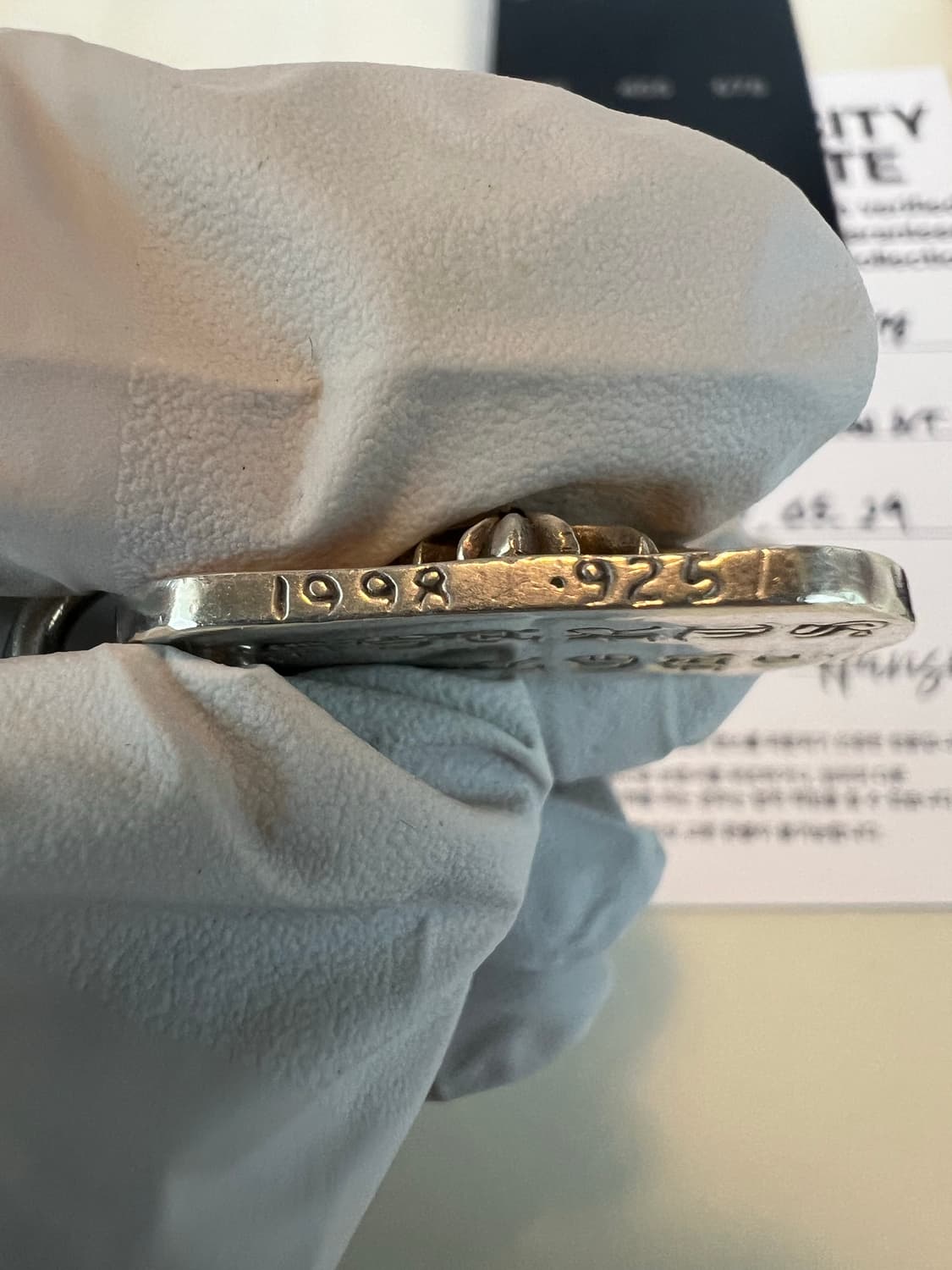 크롬하츠 레이즈드 세메터리 도그택 상품이미지5