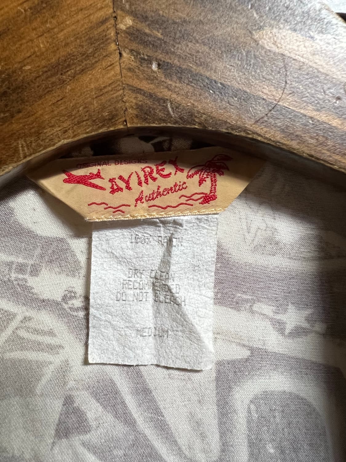 빈티지 90s 아비렉스 하와이안 셔츠 상품이미지5