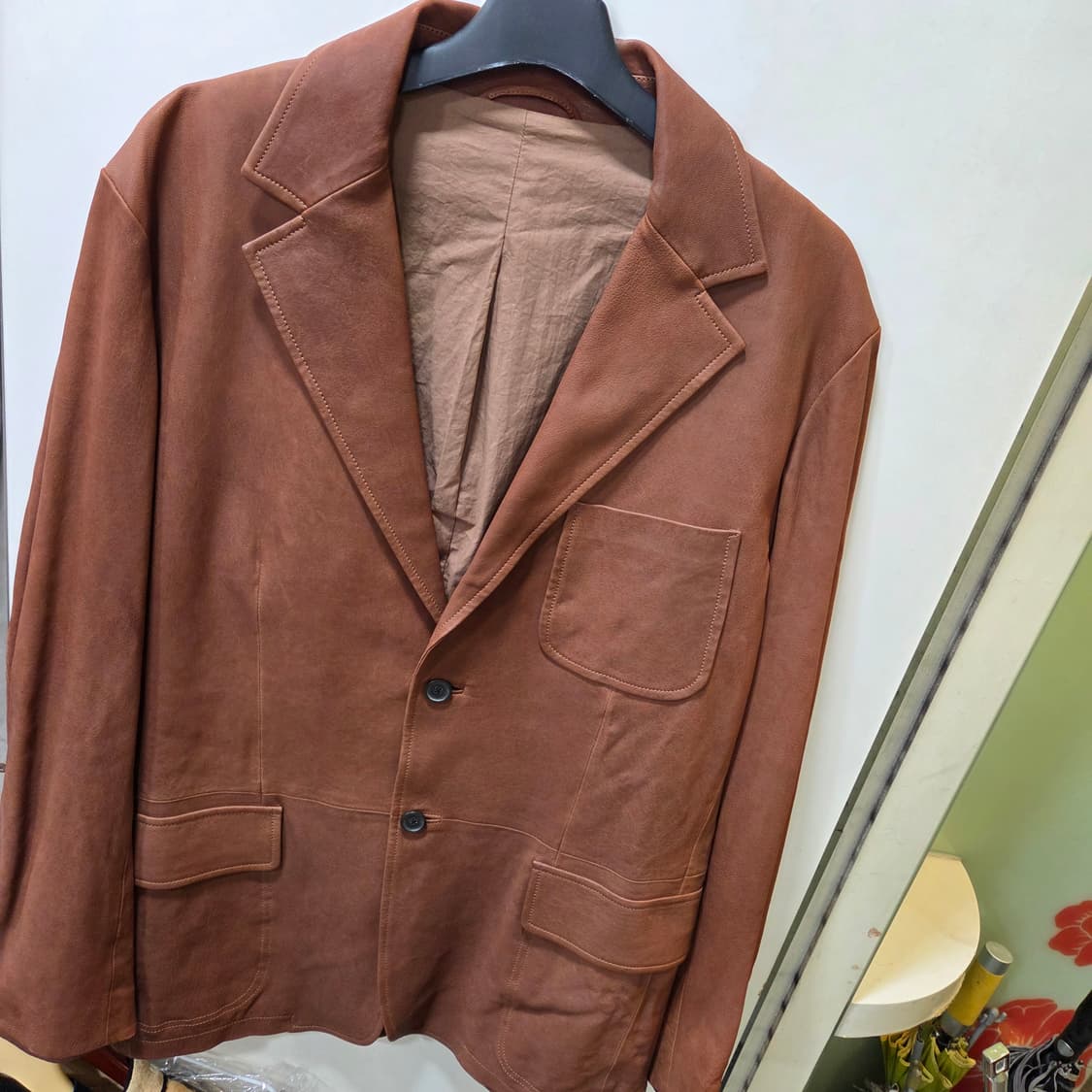 질샌더 가죽자켓 상품이미지1