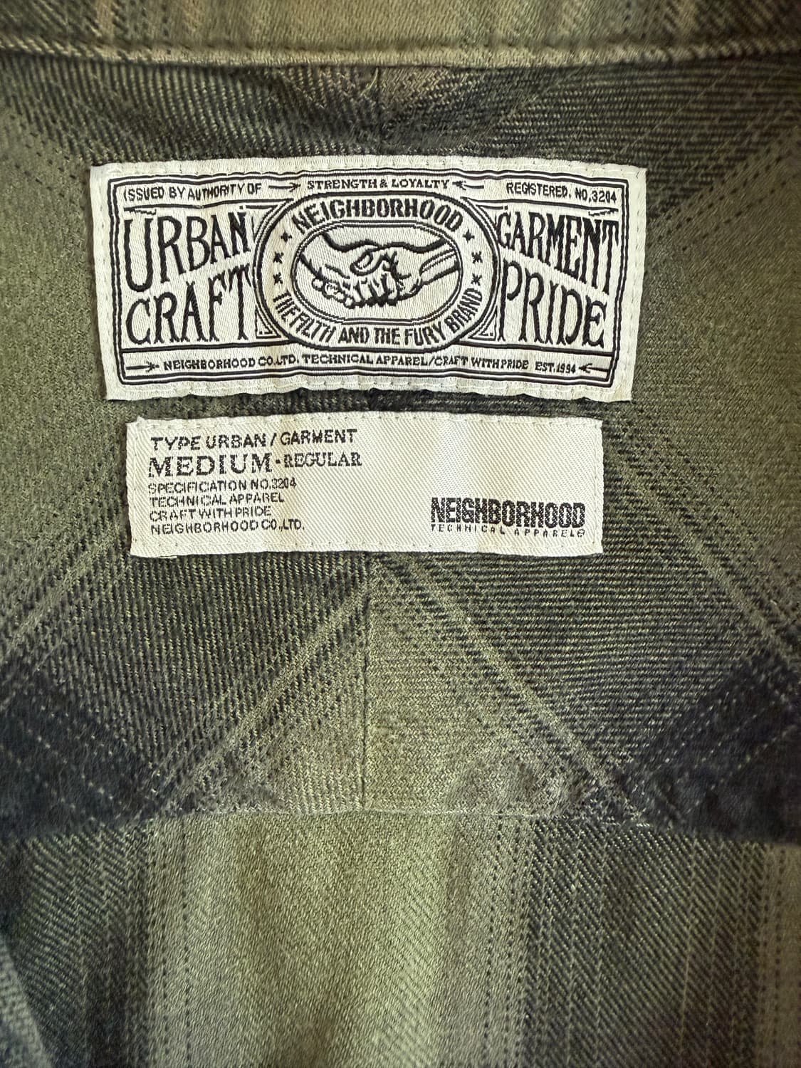 네이버후드 Neighborhood 플란넬 셔츠 상품이미지4