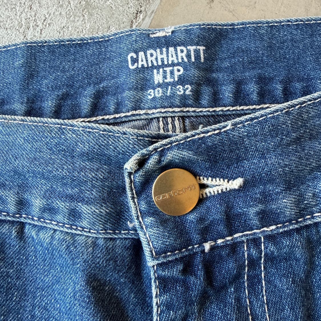 칼하트 윕 데님 카펜터 팬츠 상품이미지4
