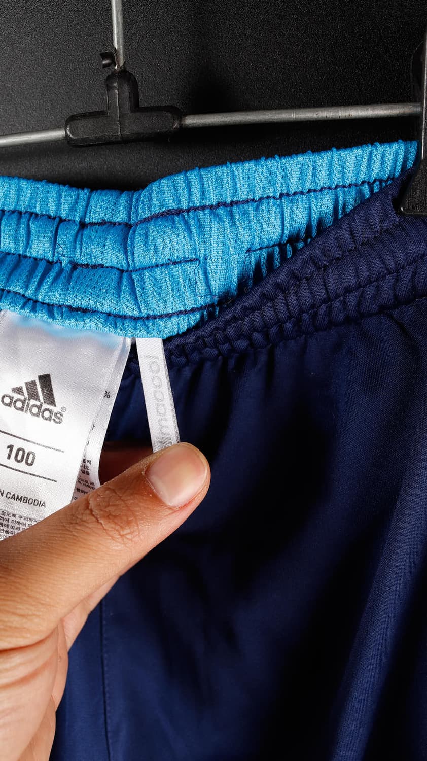 아디다스 남색 쇼츠 상품이미지6