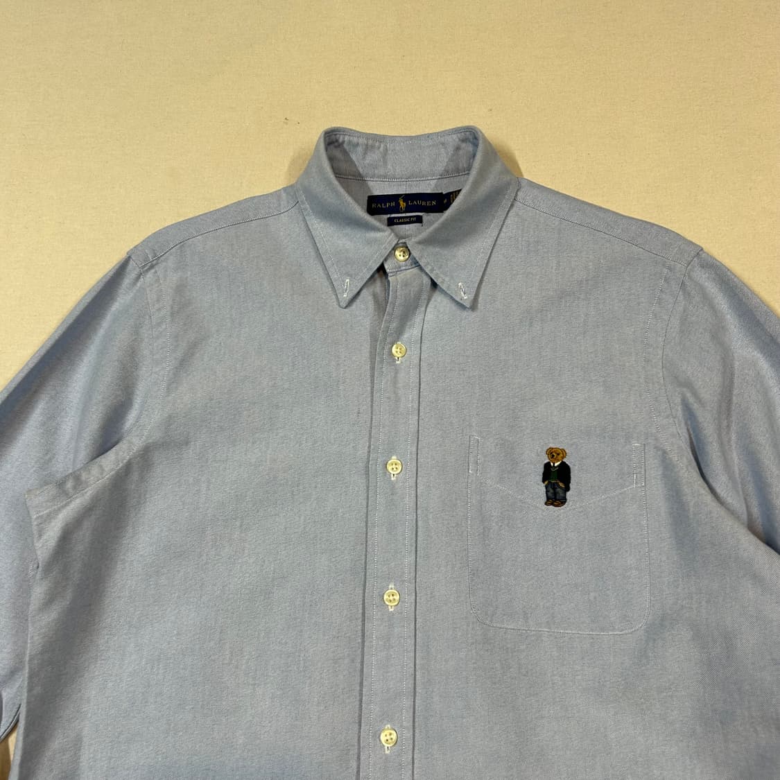 M) 폴로 랄프로렌 폴로베어 클래식핏 옥스포드 셔츠 상품이미지3