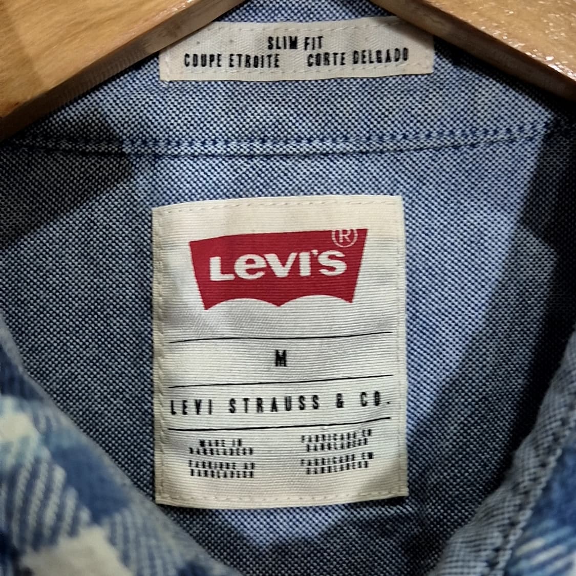 Levis 리바이스 울 체크 웨스턴 셔츠 상품이미지4