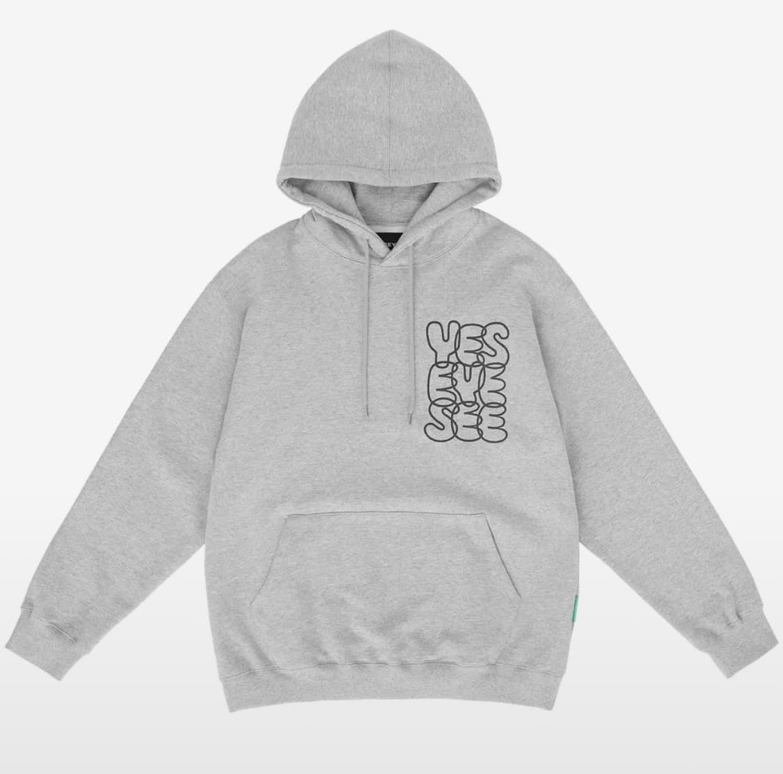 예스아이씨 C-Logo Hoodie Grey 상품이미지1