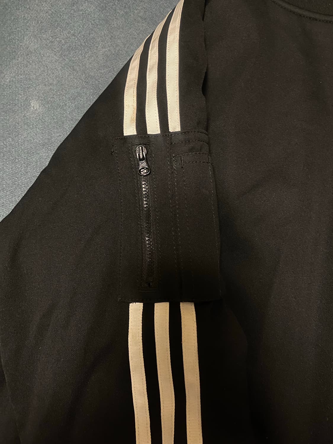 아디다스 파이어버드 블랙 점퍼 자켓 상품이미지4