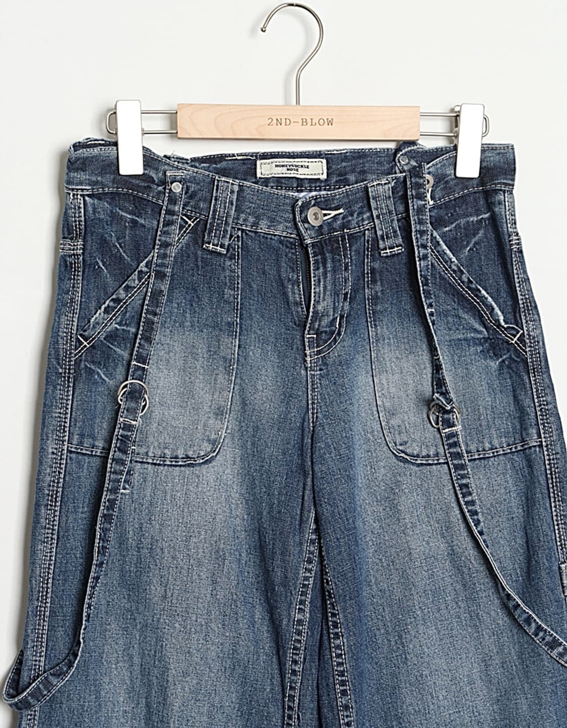  HONEYSUCKLE ROSE Suspender Denim 상품이미지2