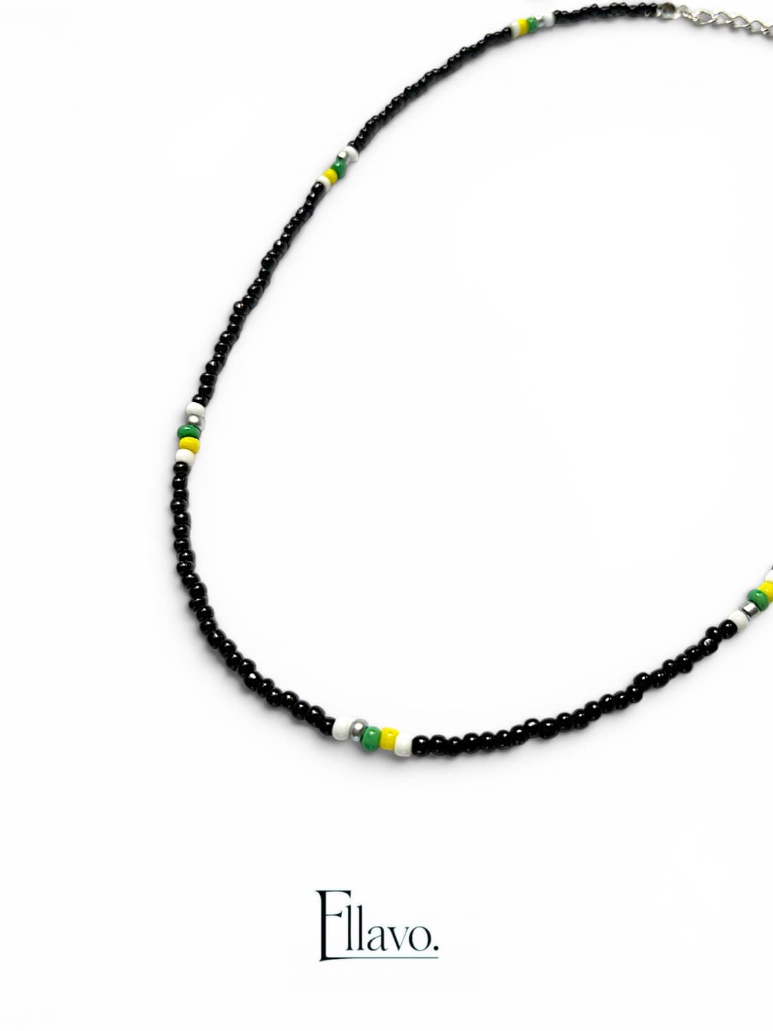 Ellavo Indian Yellow Beads Necklace 상품이미지3