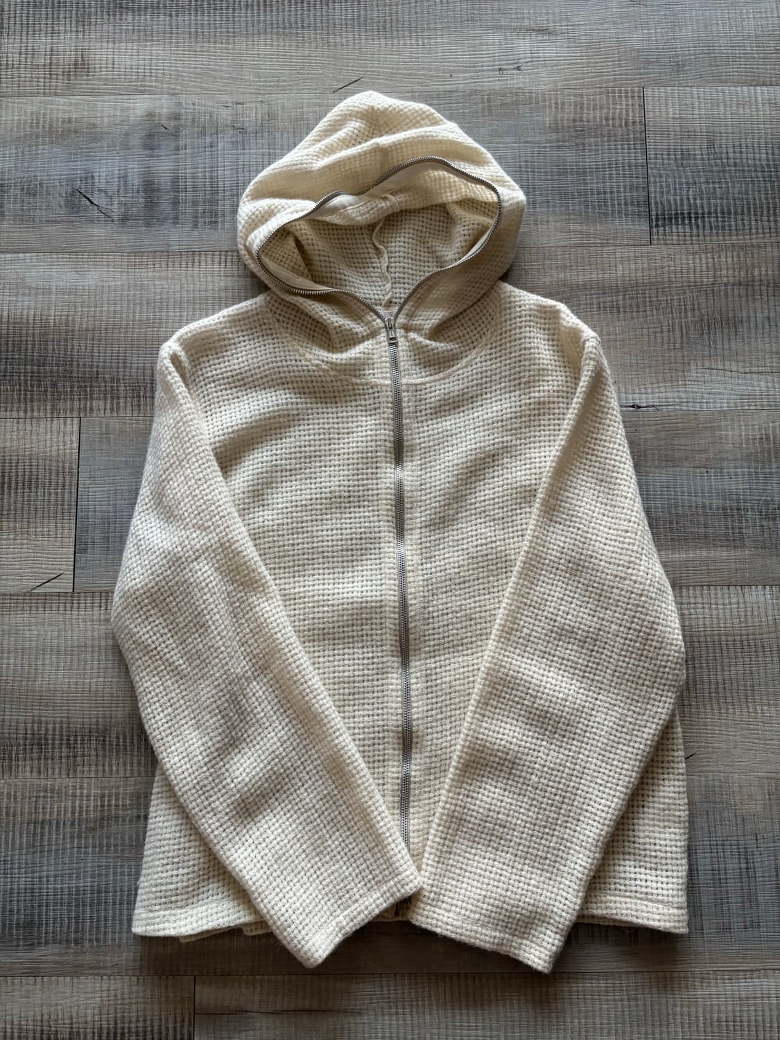 [46] 아워레가시 와플 후드집업 상품이미지2