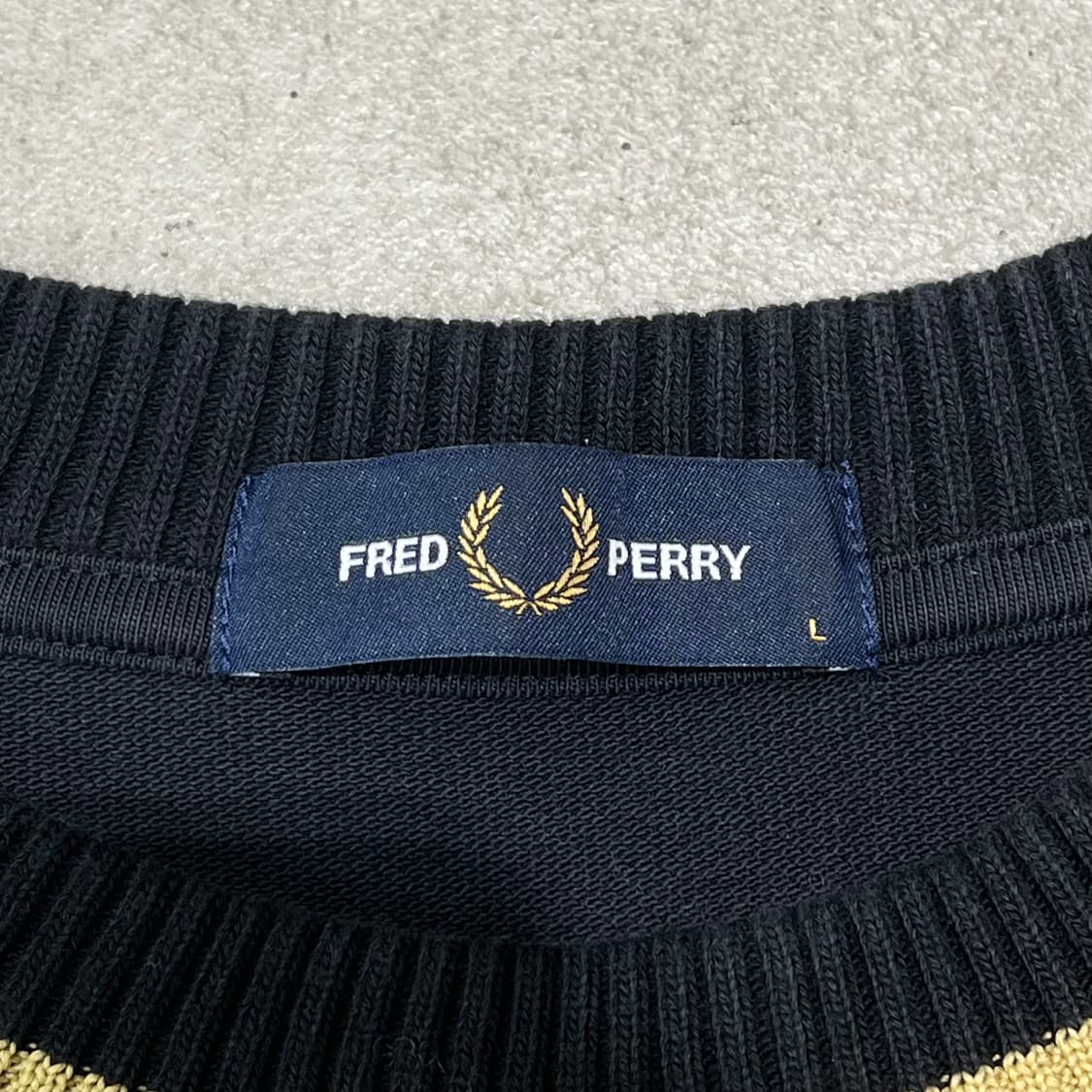 프레드페리 로고 자수 반팔티 s10564 상품이미지5