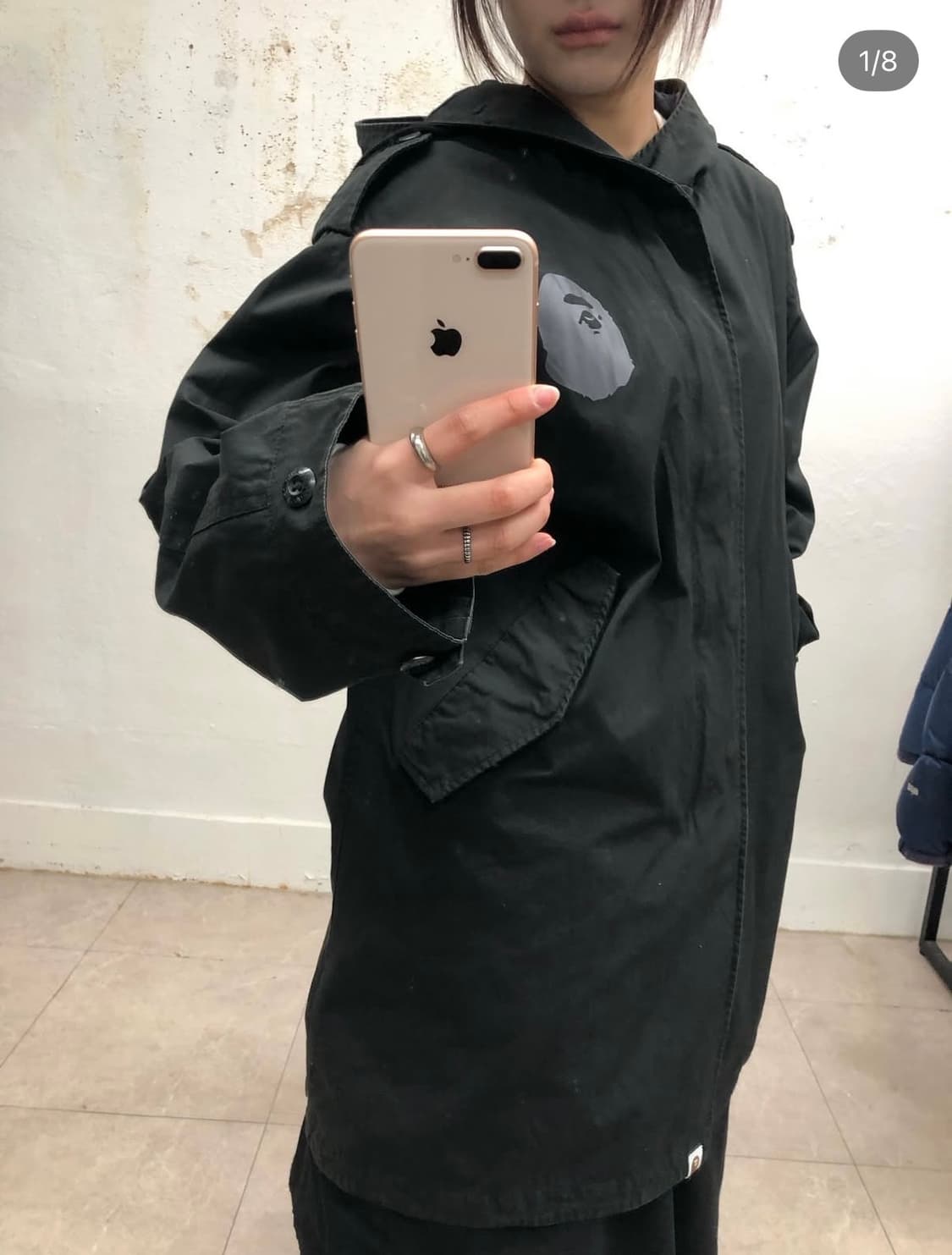 베이프 야상 모즈 파카, 코트 상품이미지2