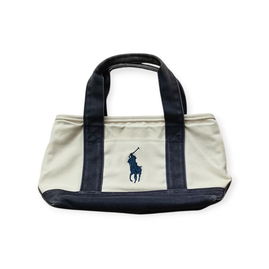 빅로고 폴로 코튼 가방  상품이미지1