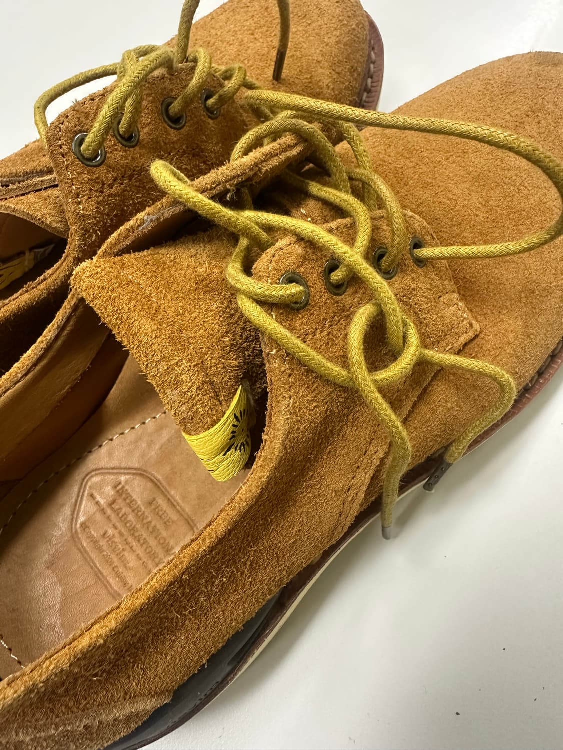 비즈빔 플레인토 포크 스웨이드 더비 슈즈 8.5 상품이미지3