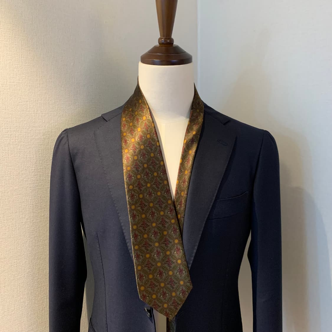 입생로랑(YSL) 페이즐리 명품넥타이 100실크 A+등급 9cm 상품이미지1