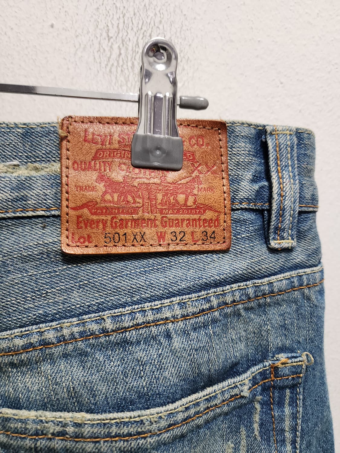 90s 리바이스 USA 501xx LVC 데님 상품이미지3