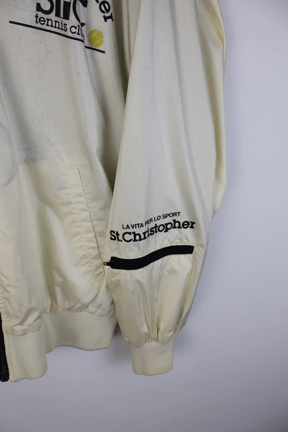 90s ST. CHRISTOPHER Tennis Club Jacket  상품이미지9