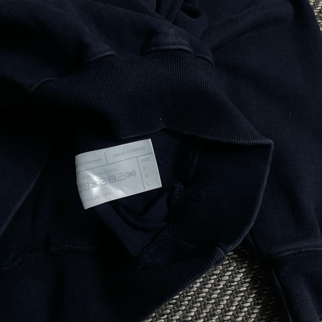 마르디 메크르디 빅로고 맨투맨o 3434 상품이미지4