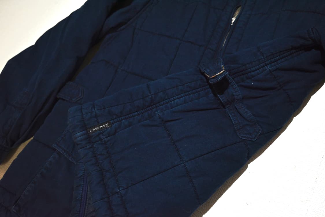Armani jeans 90s indigo quilting jacket 상품이미지3