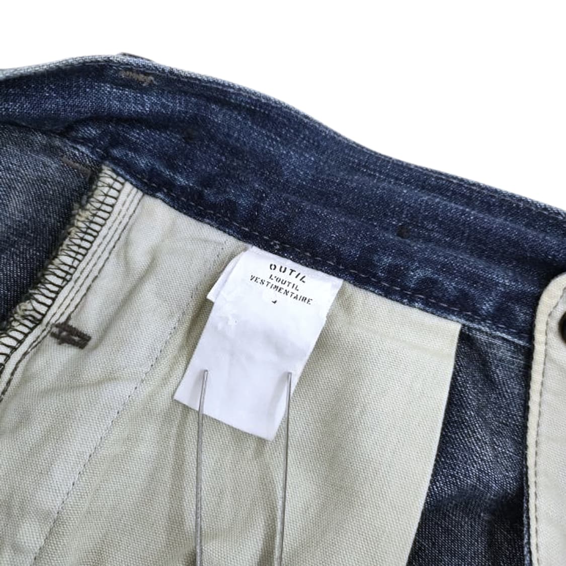 우티 outil PANTALON BOGY 데님 팬츠 상품이미지3