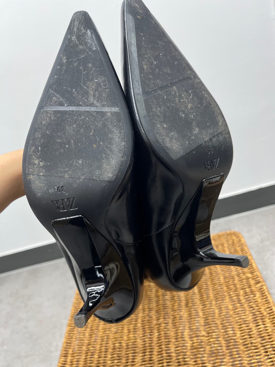Zara 하이부츠 블랙 39 245 상품이미지3